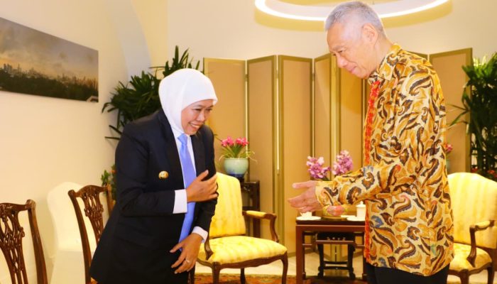 Program Rising Fellowship, Gubernur Khofifah Bertemu SM Singapura HE. Lee Hsien Loong Bahas Banyak Hal Strategis