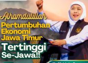 Gubernur Khofifah : Ekonomi Jatim Tumbuh 1,70% Pertumbuhan Tertinggi se-Pulau Jawa, Bukti Soliditas Semua Pihak