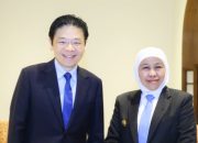 Rising Fellowship, Khofifah Sampaikan Program Karbon dan Investasi Saat Bertemu PM Singapura HE