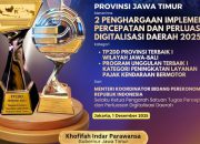 Jatim Sabet Dua Penghargaan TP2DD 2025, Khofifah Tegaskan Digitalisasi Fiskal Kian Terdepan di Indonesia
