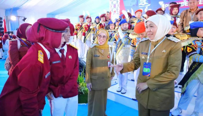 Gubernur Khofifah Hadiri Peresmian 166 Sekolah Rakyat oleh Presiden Prabowo di Banjarbaru, Jatim Terbanyak dengan 26 Titik Aktif