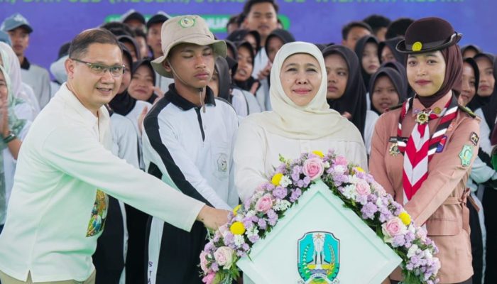 Gubernur Khofifah Resmikan Revitalisasi 26 Sekolah di Kediri, Dorong Transformasi Pendidikan Jatim