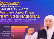 Gubernur Khofifah: IPP Jawa Timur Tertinggi Nasional 2025 Bukti Pelayanan Publik Terus Meningkat