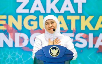 Sambut Ramadan 1447 Hijriah, Gubernur Khofifah Berbagi Kebahagiaan Bersama 850 Bunda Ojol dan 455 Jemaah Islamic Center Surabaya