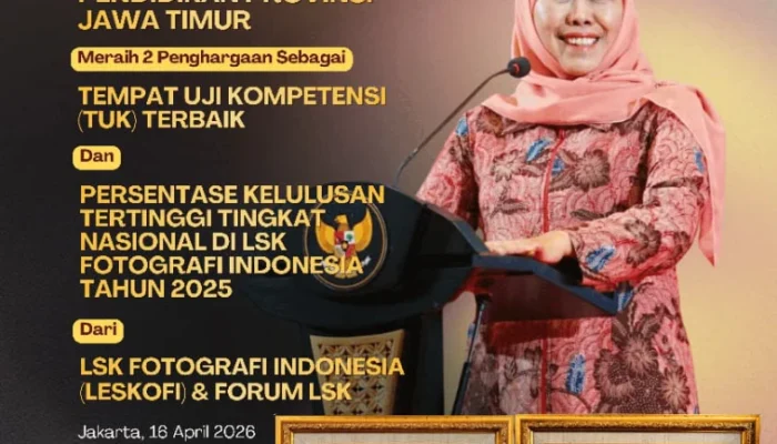 UPT PTKK Jatim Sabet Dua Penghargaan Nasional, Khofifah: Bukti Vokasi Berbasis Industri Kian Berdaya Saing Global