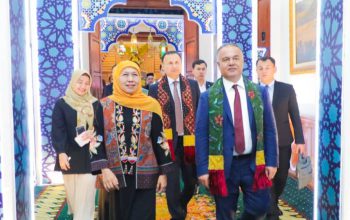 Gubernur Khofifah Terima Delegasi Uzbekistan, Perkuat Kerja Sama Wisata Religi Jatim – Samarkand