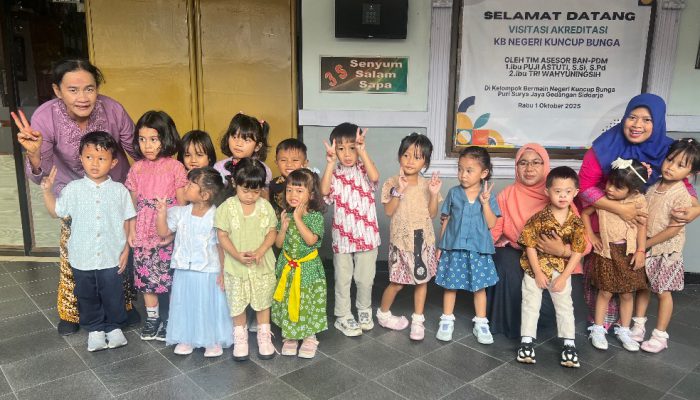 Semarak Hari Kartini di KB-TK Negeri Kuncup Bunga Sidoarjo, Tanamkan Nilai Budaya dan Kebhinekaan Sejak Dini