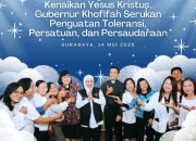 Gubernur Khofifah Ajak Masyarakat Perkuat Toleransi di Peringatan Kenaikan Yesus Kristus