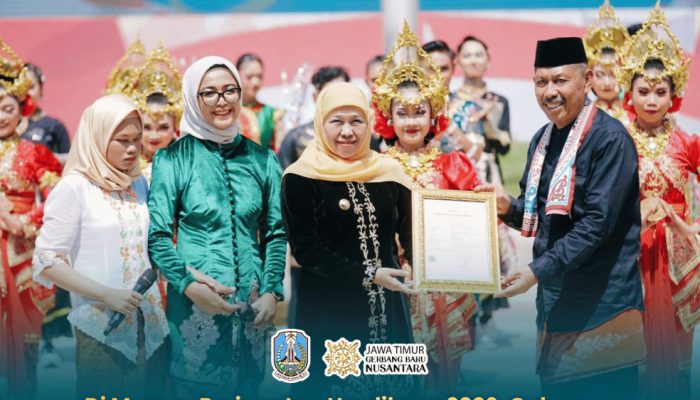 Gubernur Jawa Timur Luncurkan 40 Sekolah Berintegritas di Hardiknas 2026, Raih Rekor MURI