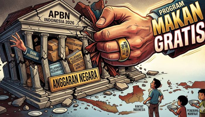 Program Makan Gratis Serap Rp75 Triliun, Pemerintah Jaga Stabilitas APBN