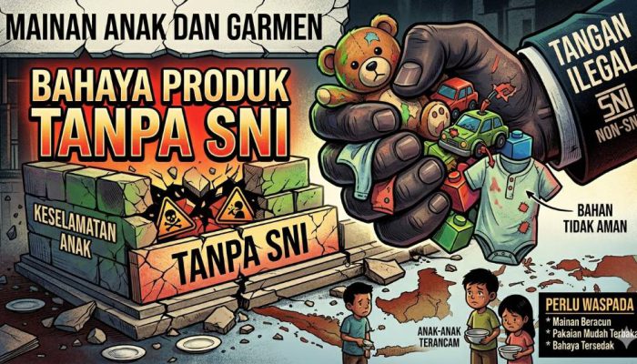 DPR RI – Legislator Temukan Maraknya Mainan Anak dan Garmen Tanpa SNI
