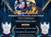 Gubernur Jawa Timur Raih Dua Penghargaan GARUDA AI Impact Summit 2026 Berkat Transformasi Digital Pemerintahan