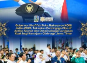 Gubernur Khofifah Ajak KONI Jatim Perkuat Fondasi Olahraga Melalui SDM Unggul dan Tata Kelola Profesional