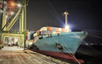 Layanan SCJX X-Press Feeders Masuk TPK Teluk Lamong, Perkuat Jalur Perdagangan Surabaya–Tiongkok Selatan