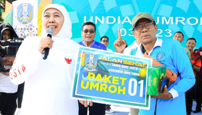 Pemprov Jatim Jamin Proses Pembagian Kupon Jalan Sehat Dilakukan Secara Profesional