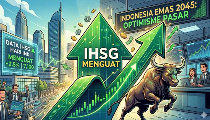 IHSG Berpeluang Melanjutkan Penguatan, Sentimen Global dan Domestik Jadi Penopang Pasar