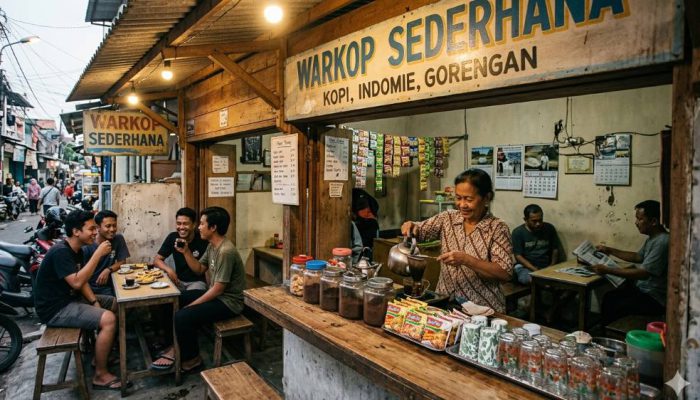 Bisnis Warkop Masih Menjanjikan, Budaya Nongkrong dan Ekonomi Lokal Jadi Kunci Pertumbuhan