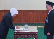 Gubernur Khofifah Kukuhkan Kepala Perwakilan BPKP Jatim: Perkuat Sinergi Wujudkan Tata Kelola Pemerintahan yang Bersih, Akuntabel dan Berorientasi Pada Kesejahteraan Rakyat