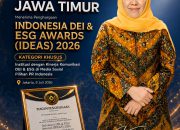 Gubernur Khofifah Antar Pemprov Jatim Raih Penghargaan IDEAS 2026 sebagai Institusi dengan Kinerja Komunikasi DEI & ESG Terbaik