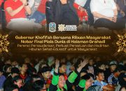 Gubernur Khofifah Nobar Final Piala Dunia Bersama Ribuan Masyarakat di Halaman Grahadi, Sepak Bola Jadi Penyatu Kebersamaan dan Sportivitas