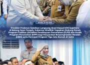 Presiden Prabowo Resmikan Akad Massal KPR Sejahtera di Batang Jateng, Gubernur Khofifah Tegaskan Dukung Penuh Program FLPP dan KPP bagi Masyarakat Berpenghasilan Rendah di Jatim