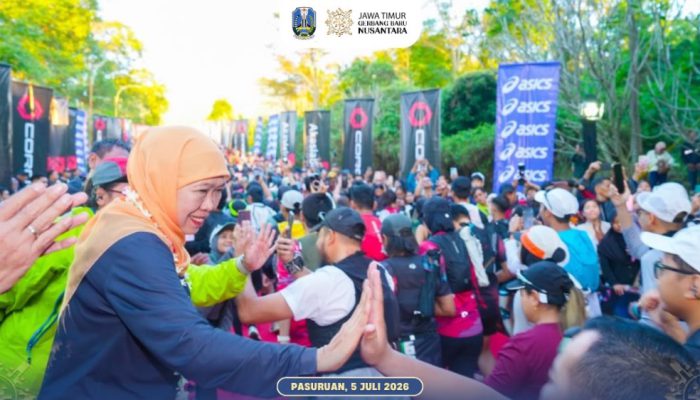 Gubernur Khofifah Lepas Ribuan Pelari International Trail Running MANTRA116 2026, Optimis Perkuat Posisi Jawa Timur sebagai Destinasi Sport Tourism Kelas Dunia