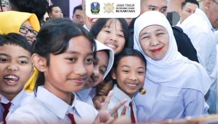 Gubernur Khofifah Luncurkan Gernas RANA MPLS Ramah 2026, Wujudkan Sekolah Aman Tanpa Kekerasan