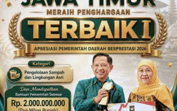 Jatim Dinobatkan Provinsi Terbaik I Pengolahan Sampah dan Lingkungan Asri, Gubernur Khofifah: Hasil Gotong Royong dan Komitmen Bersama Masyarakat Lewat Aksi Kurve dan PSEL