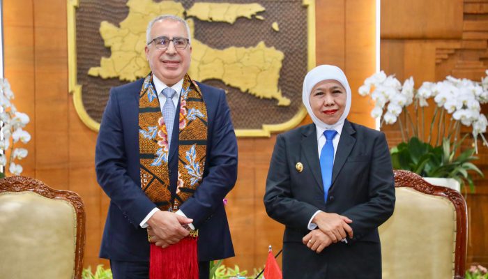 Gubernur Khofifah Terima Kunjungan Dubes Maroko di Grahadi: Dorong Kemitraan Strategis Jawa Timur–Maroko di Bidang Perdagangan, Pendidikan, hingga Investasi