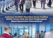 GubernurKhofifah Resmikan Enam Fasilitas SMAN Taruna Nala dan Beri Penghargaan Siswa Berprestasi Internasional