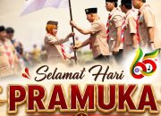 Peringatan Hari Pramuka Ke-65, Gubernur Khofifah Ajak Pramuka Jatim Jadi Penggerak Swasembada Pangan