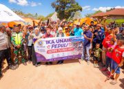 Ketua Umum IKA UNAIR Khofifah Sampaikan IKA UNAIR Hadir  Peduli Gempa Flores NTT