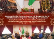 Rangkaian Misi Dagang untuk Perkuat Pasar Global, Gubernur Khofifah Lakukan Courtesy Call dengan Konjen RI di Jeddah, dorong Masuknya Produk Jatim dalam Rantai Pasok Haji dan Perkuat Layanan Finansial bagi Pekerja Migran Indonesia