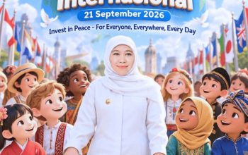 Di Hari Perdamaian Internasional 2026, Gubernur Khofifah Ajak Masyarakat Perkuat Peran Sebagai _Peace Maker_ , Toleransi, Dialog, dan Komunikasi Beretika di Ruang Nyata dan Digital