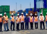 KSOP Tanjung Perak Tinjau Kesiapan E-RTG Baru di Terminal Petikemas Nilam