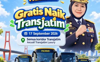 Peringati Harhubnas 2026, Gubernur Khofifah Gratiskan Trans Jatim dan Ajak Warga Beralih ke Transportasi Publik