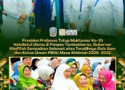 Presiden Prabowo Tutup Muktamar Ke-35 Nahdlatul Ulama di Ponpes Tambakberas, Gubernur Khofifah Sampaikan Selamat atas Terpilihnya Rais Aam dan Ketua Umum PBNU Masa Khidmah 2026–2031