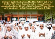 Dipimpin Syaikh Muhammad Fadil Al Jailani, Gubernur Khofifah Bersama Bupati Mojokerto dan Ratusan Masyarakat Gelar Sholat Istisqa’ sebagai Wujud Ikhtiar Lahir dan Batin Hadapi Kemarau Panjang di Jatim