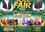 Gubernur Khofifah Ajak Masyarakat Manfaatkan Job Fair Inklusif 2026 Yang Dimulai Hari ini di Grand City Surabaya, Total Libatkan 102 Perusahaan serta Hadirkan 4.807 Lowongan Kerja dan Magang