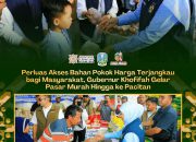 Perluas Akses Bahan Pokok Harga Terjangkau bagi Masyarakat, Gubernur Khofifah Gelar Pasar Murah Hingga ke Pacitan