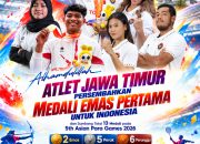 Gubernur Khofifah Apresiasi dan Ucapkan Syukur Atlet Jatim Berhasil Pecahkan Rekor Asia dan Catat Sejarah Baru di Asian Para Games 2026