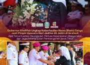 Gubernur Khofifah Sampaikan Keberhasilan Nawa Bhakti Satya Saat Pimpin Upacara Hari Jadi ke-81 Jatim di Grahadi: Ajak Terus Kuatkan Keunggulan, Perluas Kesempatan Masyarakat dan Jaga Keberlanjutan Pembangunan Jawa Timur